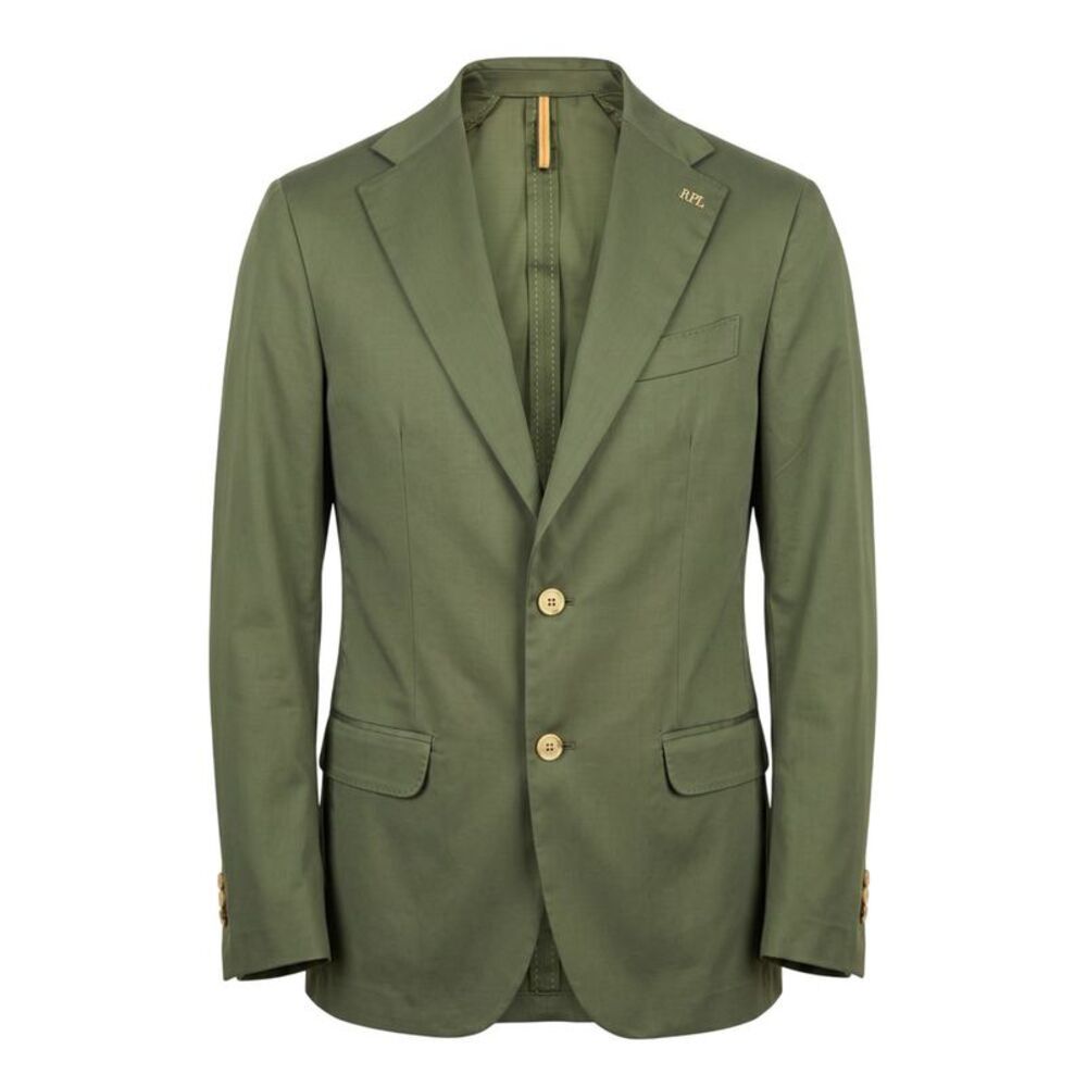 Roberto Pepe Luxury Green Cotton Men Men's Jacket